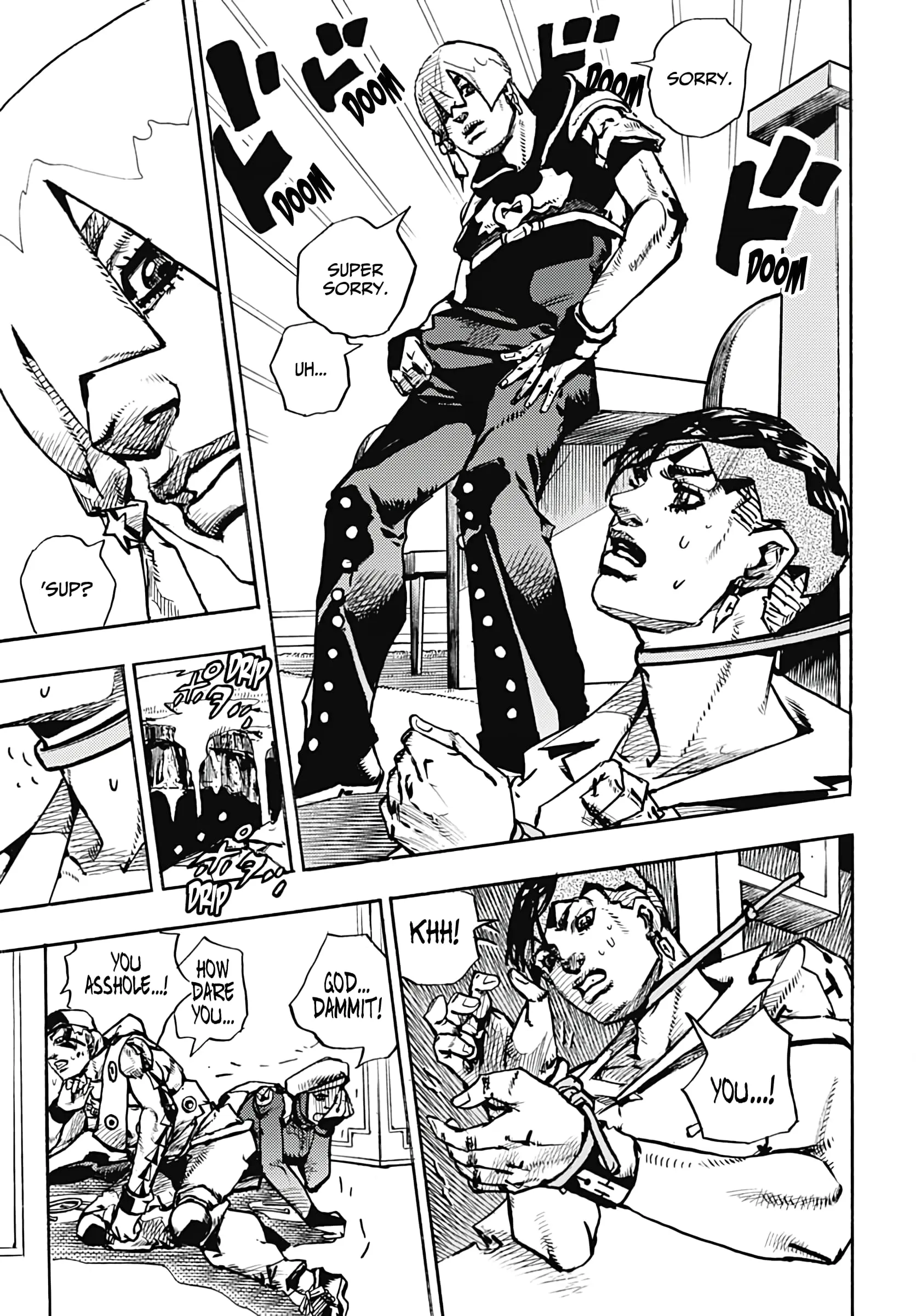 JoJo Bizarre Adventure Part 9: The JoJoLands, chapter 5, page 17