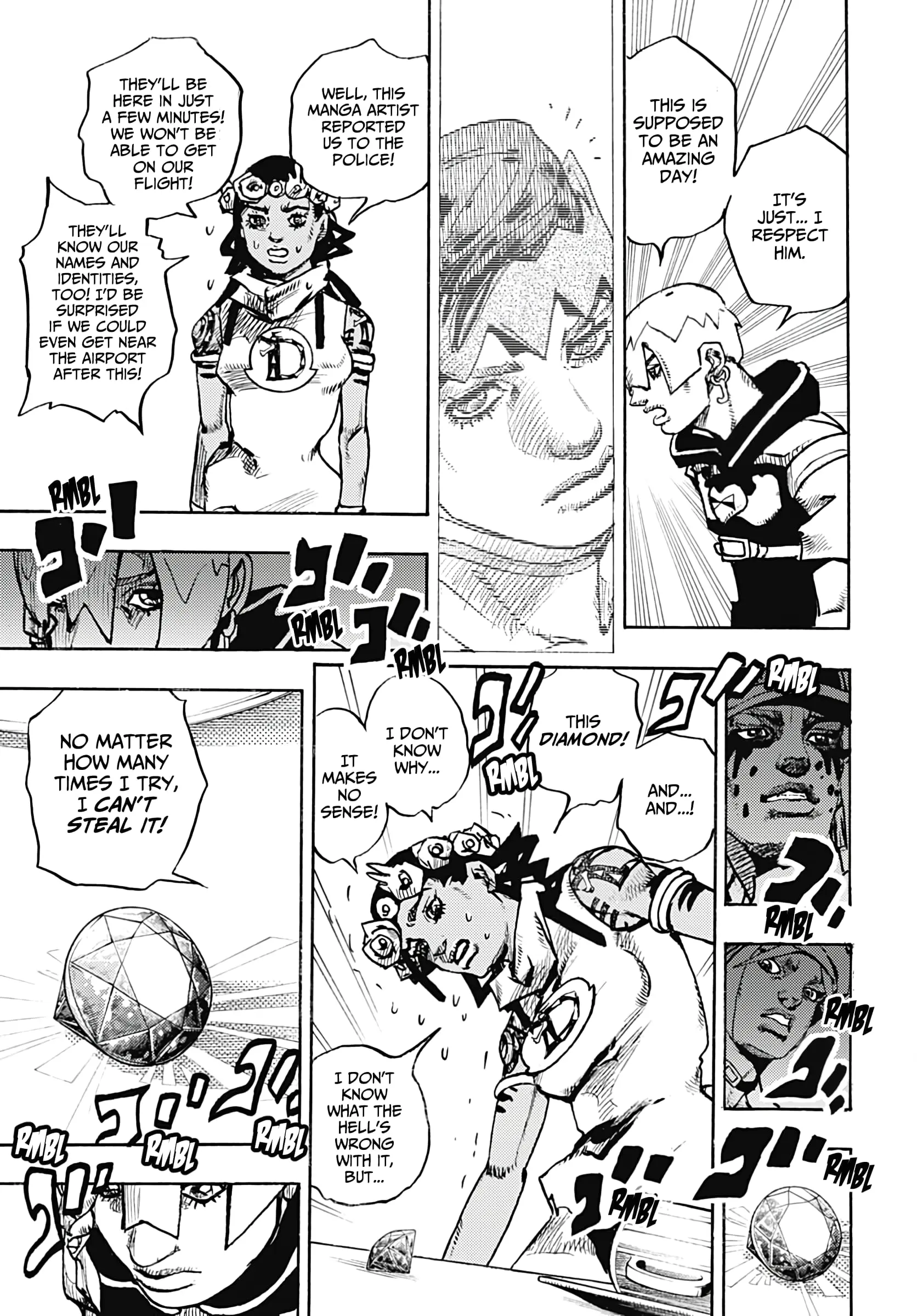 JoJo Bizarre Adventure Part 9: The JoJoLands, chapter 5, page 19