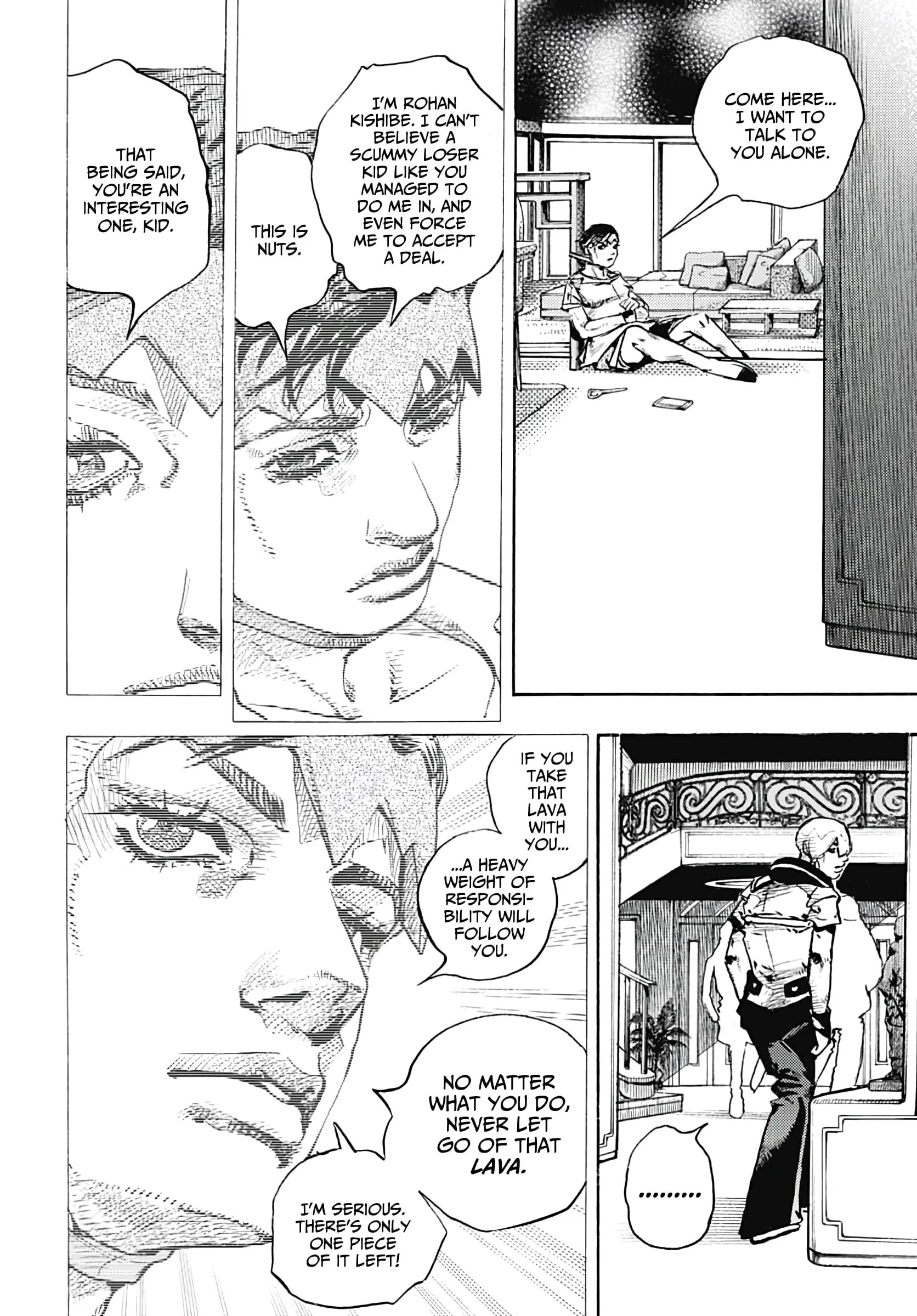 JoJo Bizarre Adventure Part 9: The JoJoLands, chapter 5, page 33