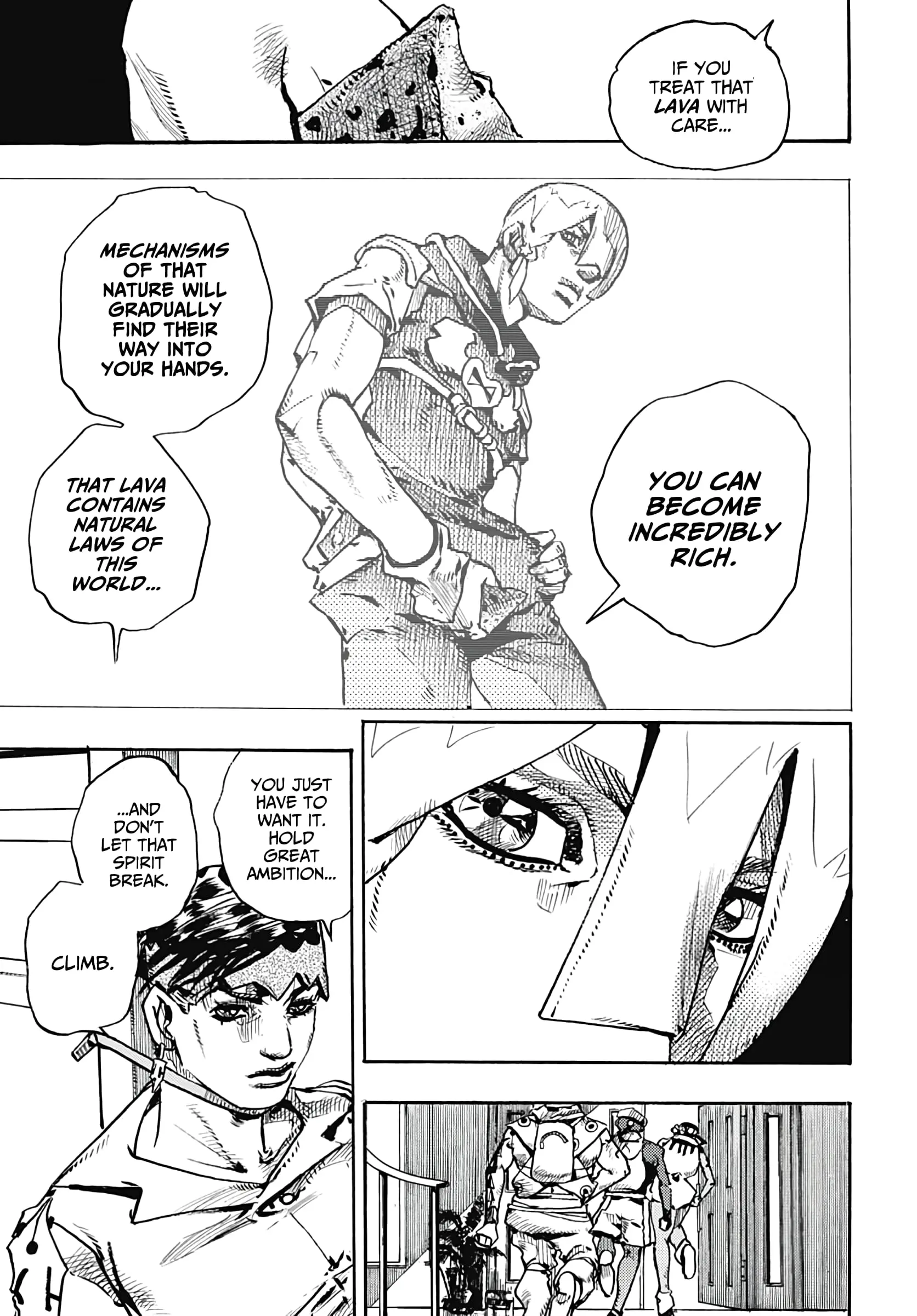 JoJo Bizarre Adventure Part 9: The JoJoLands, chapter 5, page 34