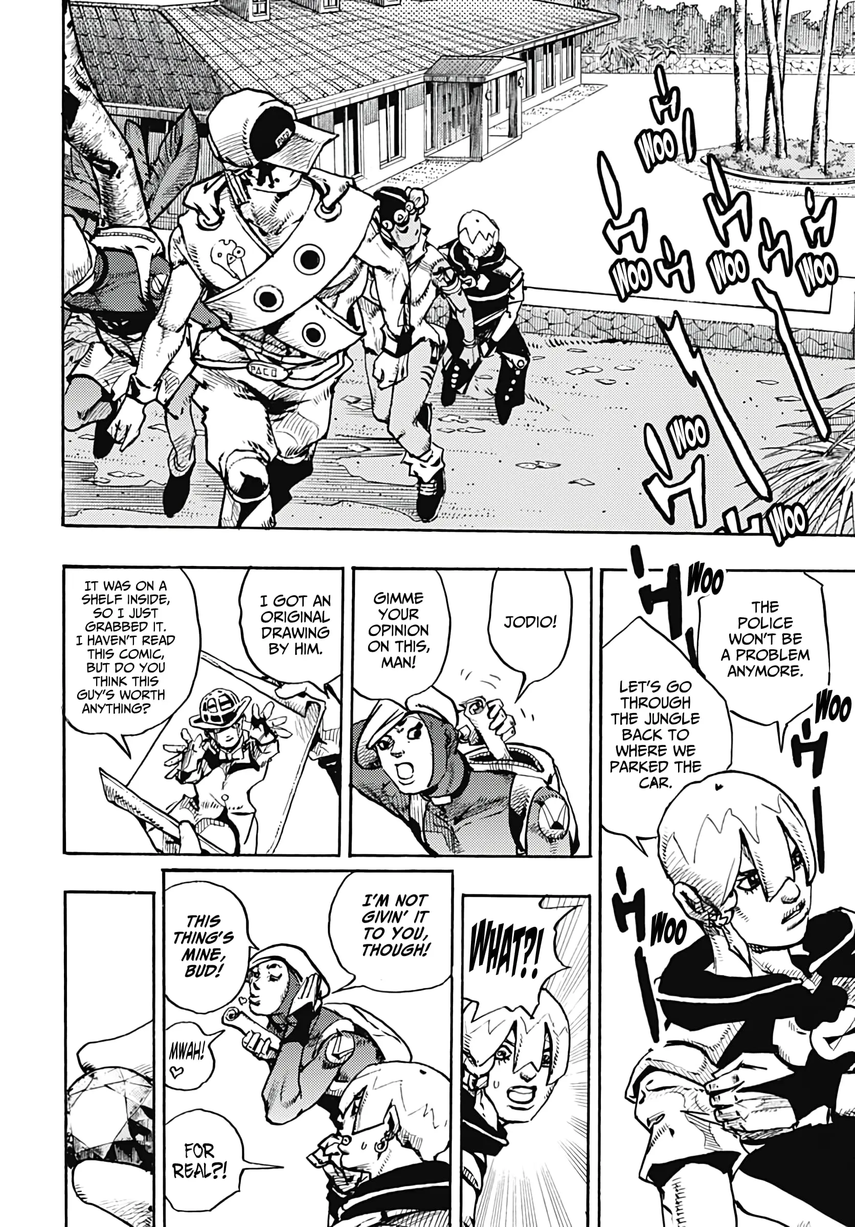 JoJo Bizarre Adventure Part 9: The JoJoLands, chapter 5, page 37