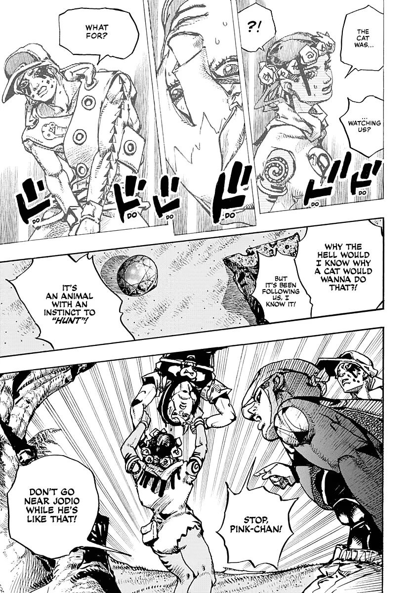 JoJo Bizarre Adventure Part 9: The JoJoLands, chapter 6, page 17