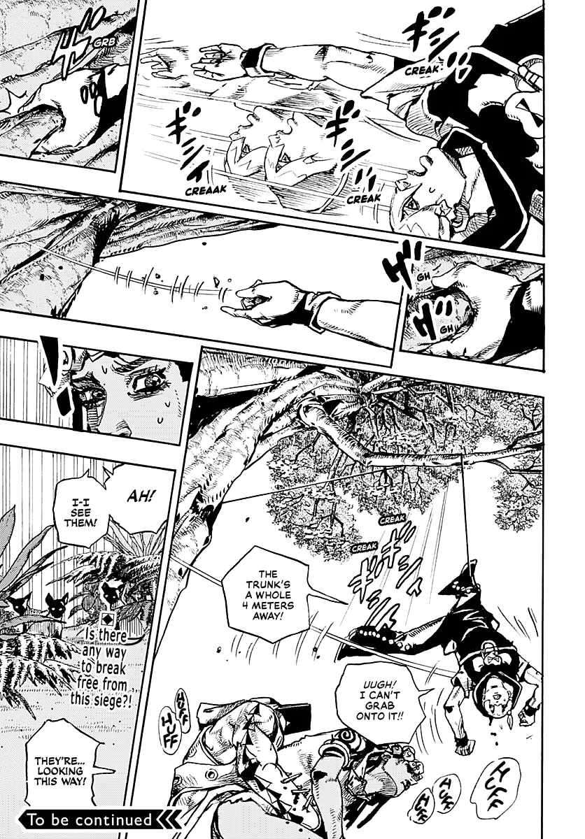 JoJo Bizarre Adventure Part 9: The JoJoLands, chapter 6, page 27
