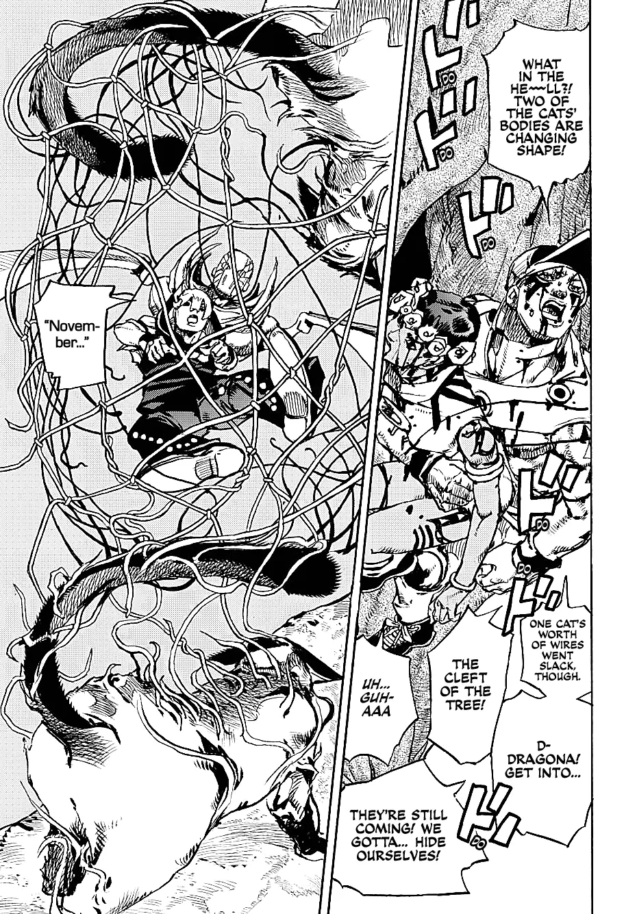JoJo Bizarre Adventure Part 9: The JoJoLands, chapter 7, page 20