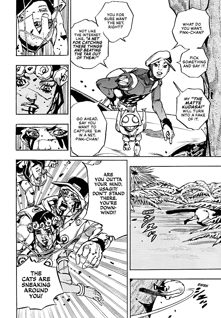 JoJo Bizarre Adventure Part 9: The JoJoLands, chapter 7, page 26