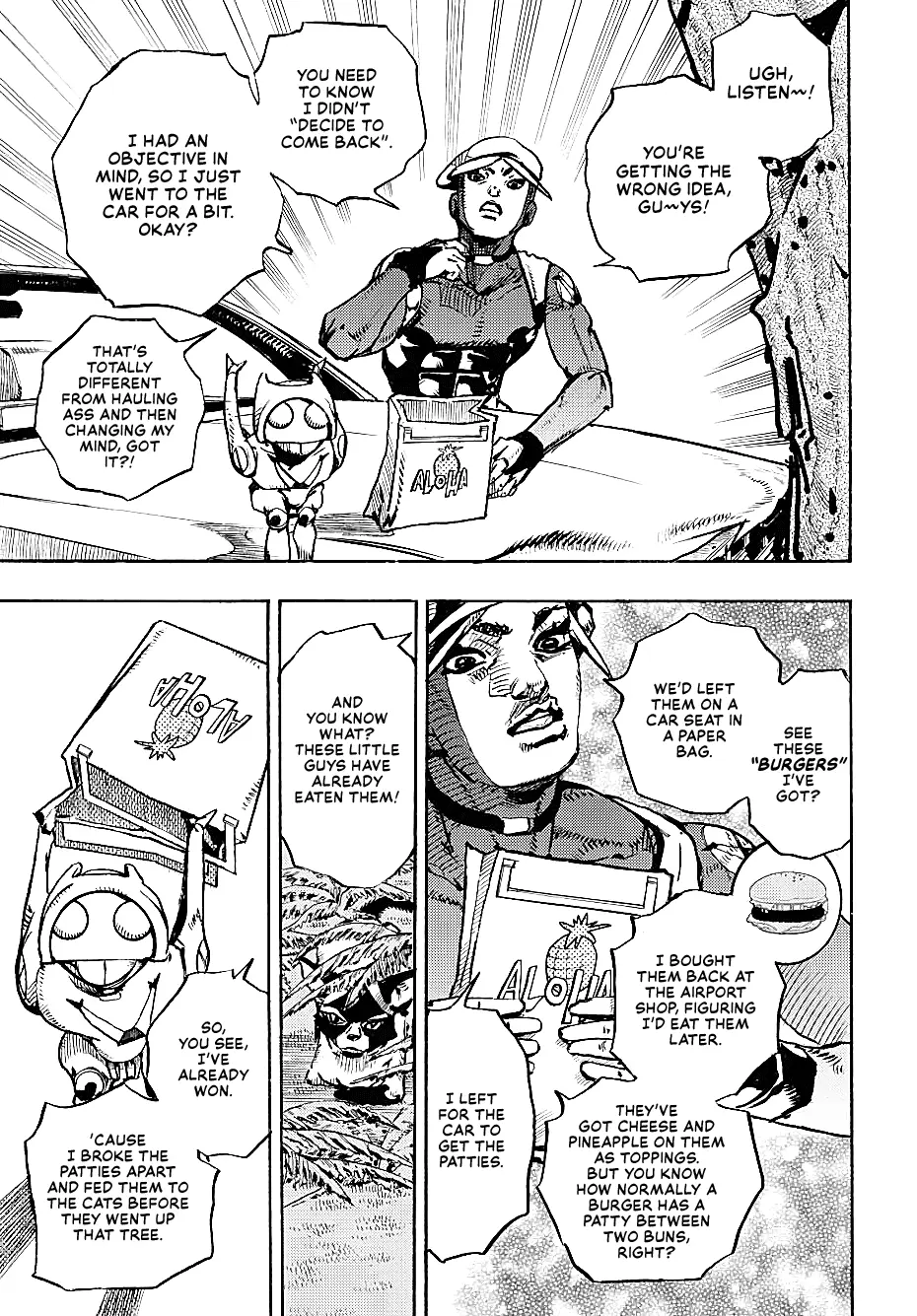 JoJo Bizarre Adventure Part 9: The JoJoLands, chapter 7, page 27