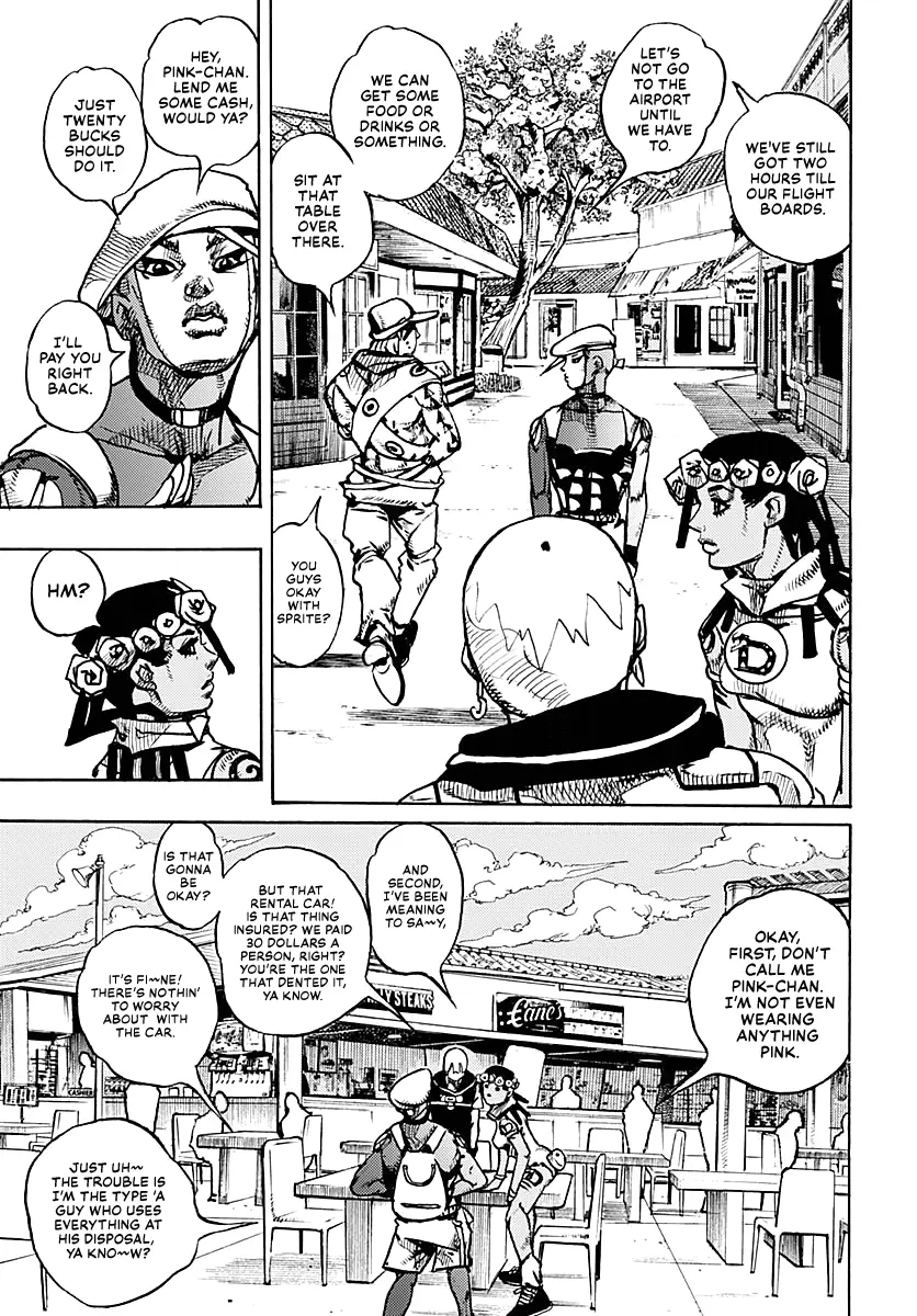 JoJo Bizarre Adventure Part 9: The JoJoLands, chapter 8, page 4