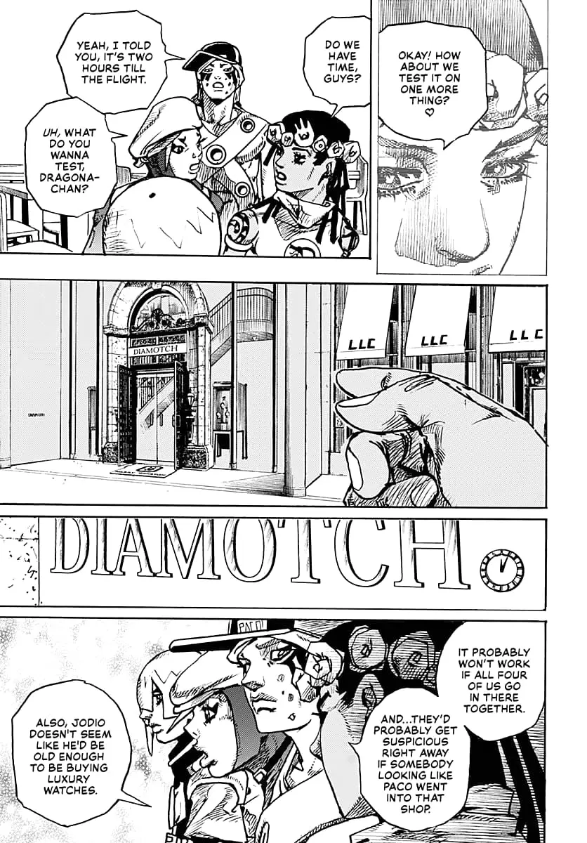 JoJo Bizarre Adventure Part 9: The JoJoLands, chapter 8, page 14