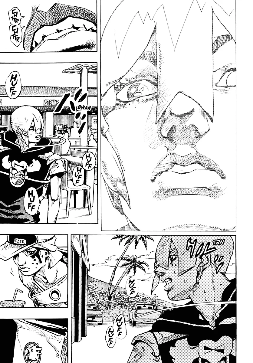 JoJo Bizarre Adventure Part 9: The JoJoLands, chapter 8, page 33