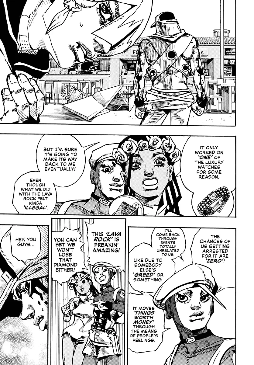 JoJo Bizarre Adventure Part 9: The JoJoLands, chapter 10, page 22