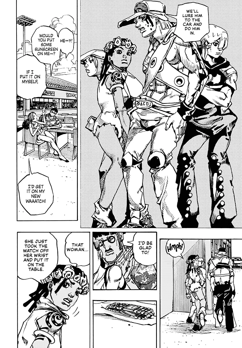 JoJo Bizarre Adventure Part 9: The JoJoLands, chapter 10, page 27
