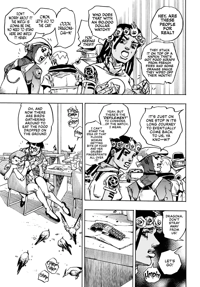 JoJo Bizarre Adventure Part 9: The JoJoLands, chapter 10, page 28