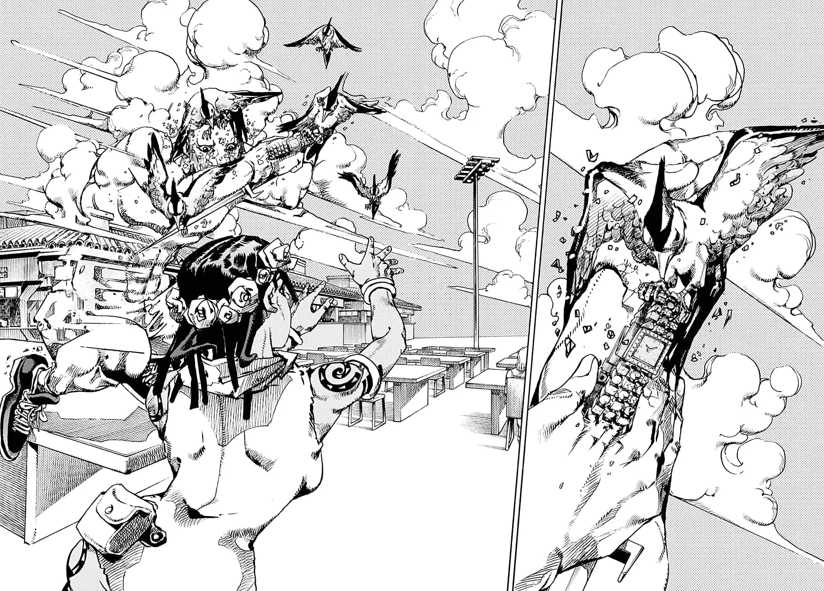 JoJo Bizarre Adventure Part 9: The JoJoLands, chapter 10, page 35
