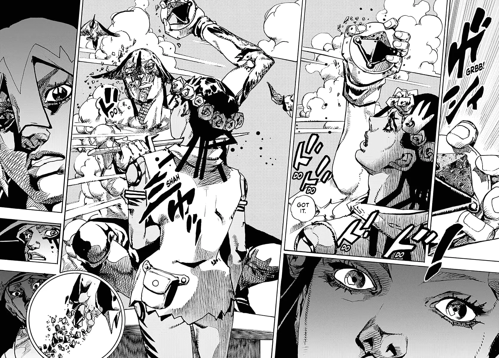 JoJo Bizarre Adventure Part 9: The JoJoLands, chapter 10, page 36