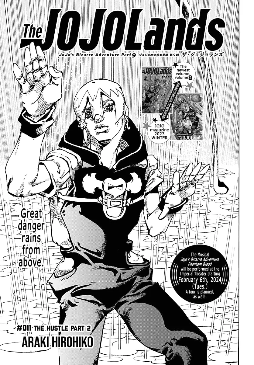 JoJo Bizarre Adventure Part 9: The JoJoLands, chapter 11, page 1