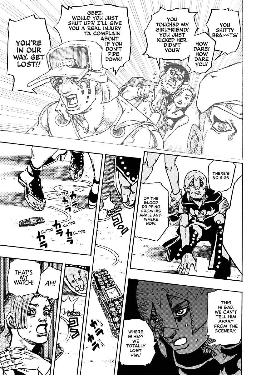 JoJo Bizarre Adventure Part 9: The JoJoLands, chapter 11, page 17