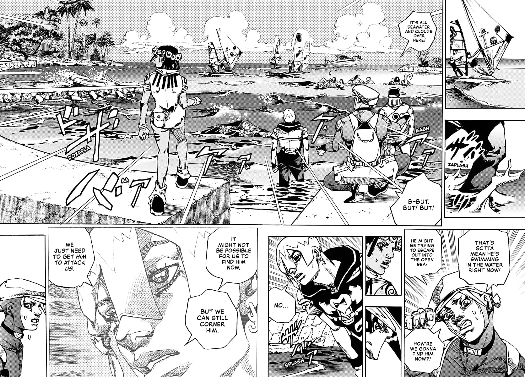 JoJo Bizarre Adventure Part 9: The JoJoLands, chapter 11, page 22