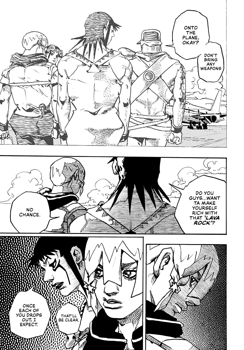 JoJo Bizarre Adventure Part 9: The JoJoLands, chapter 12, page 18