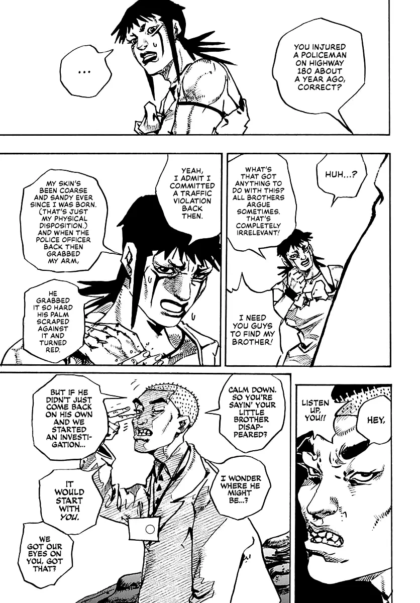 JoJo Bizarre Adventure Part 9: The JoJoLands, chapter 12, page 22