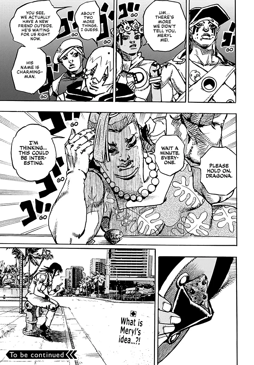 JoJo Bizarre Adventure Part 9: The JoJoLands, chapter 12, page 34