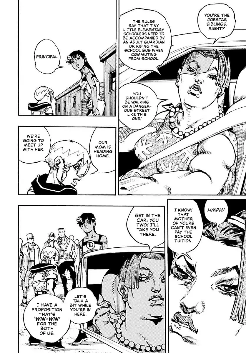 JoJo Bizarre Adventure Part 9: The JoJoLands, chapter 13, page 33