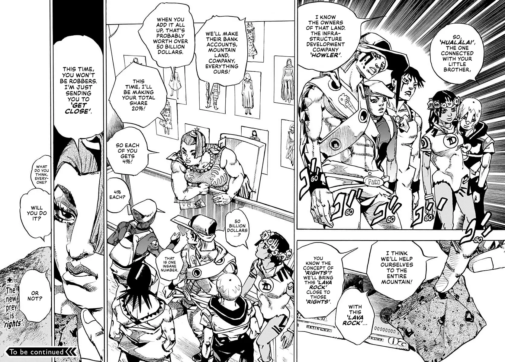 JoJo Bizarre Adventure Part 9: The JoJoLands, chapter 13, page 43