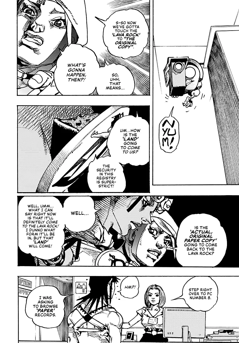 JoJo Bizarre Adventure Part 9: The JoJoLands, chapter 14, page 21