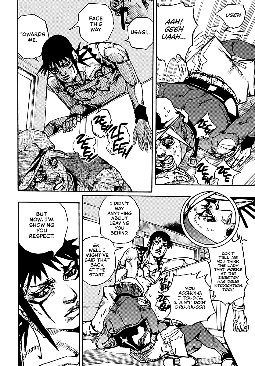 JoJo Bizarre Adventure Part 9: The JoJoLands, chapter 15, page 21