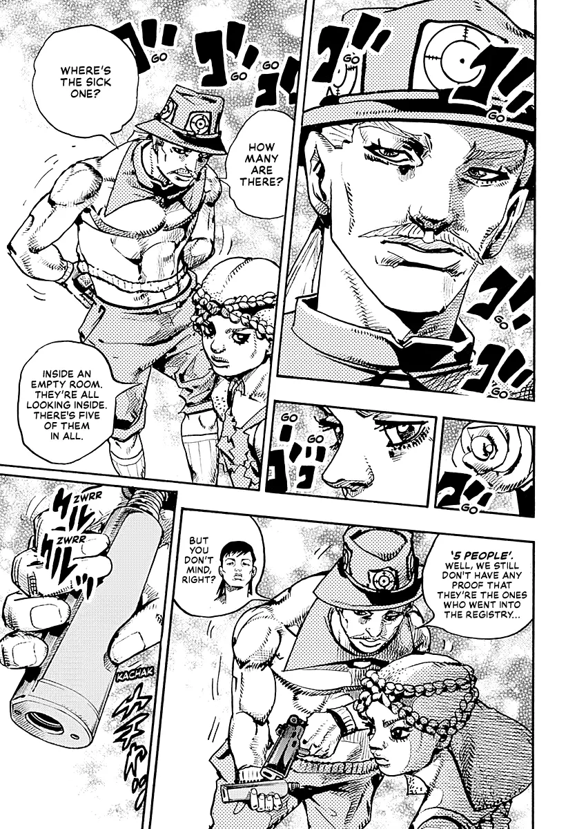 JoJo Bizarre Adventure Part 9: The JoJoLands, chapter 17, page 36