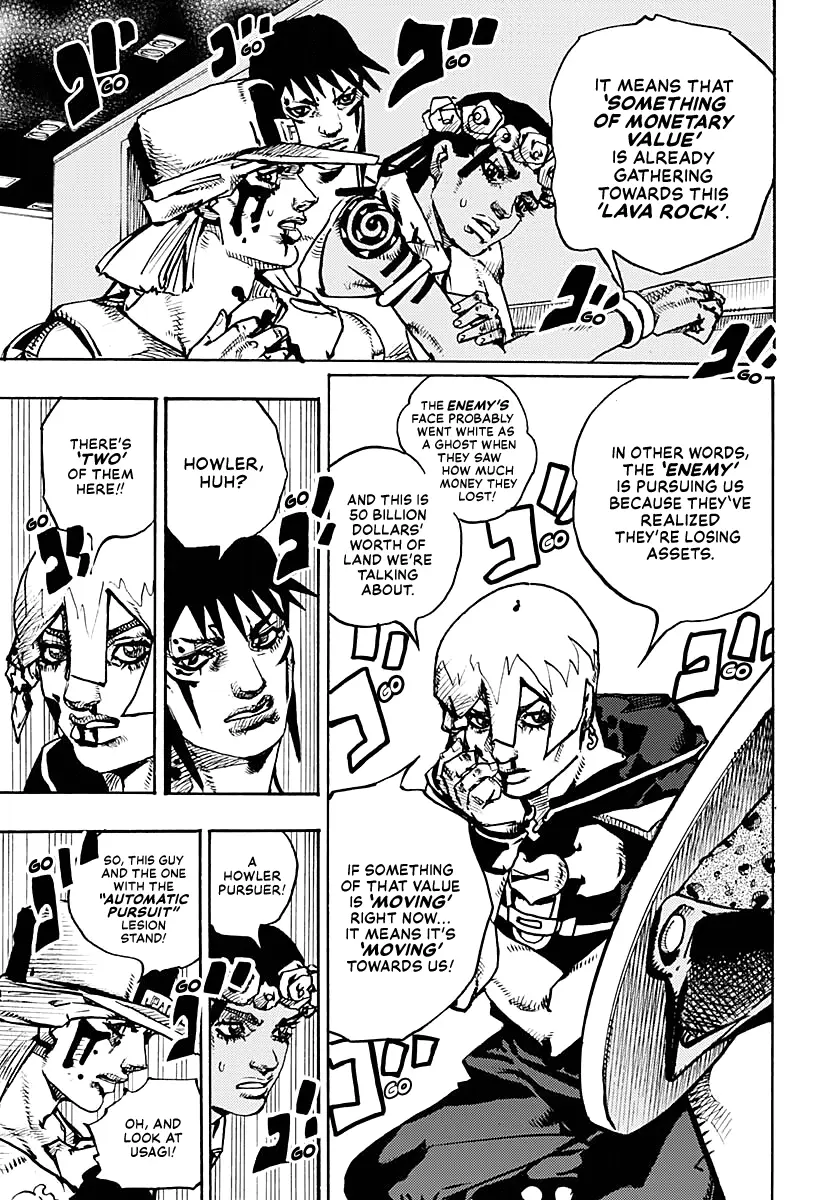 JoJo Bizarre Adventure Part 9: The JoJoLands, chapter 18, page 15