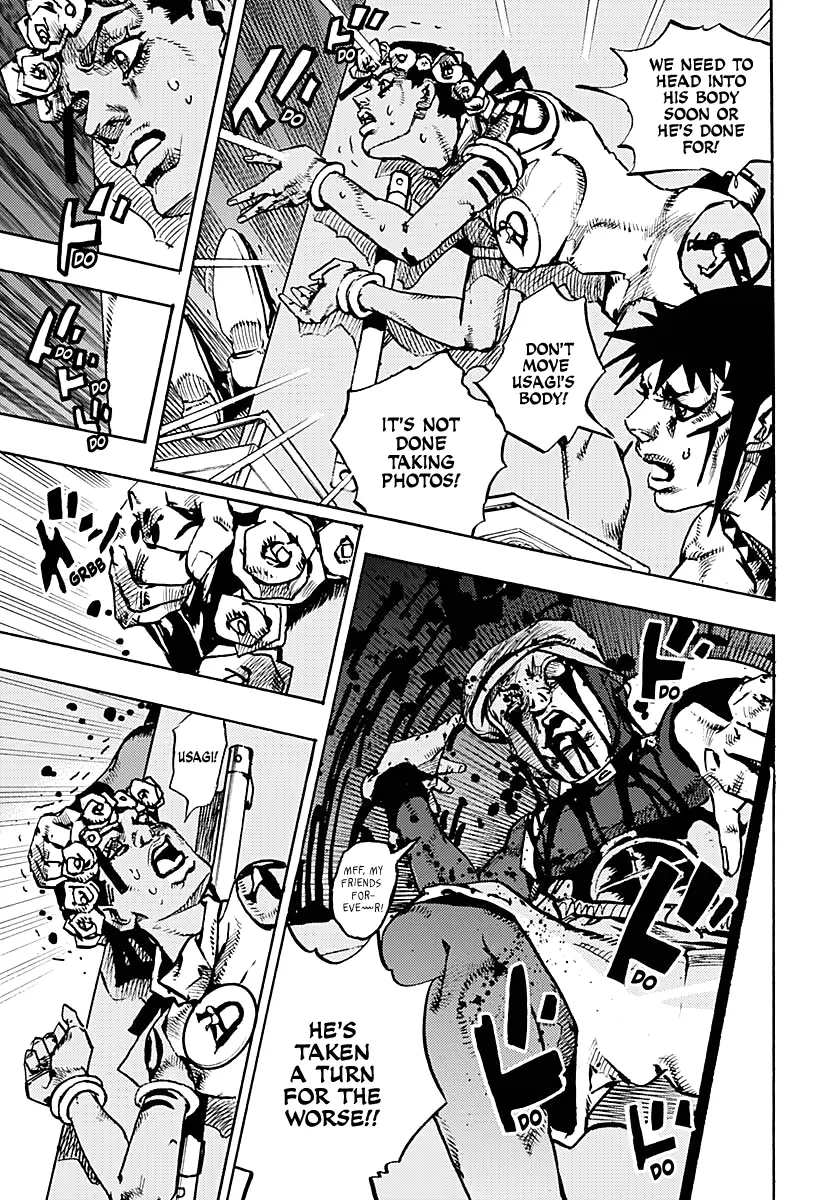 JoJo Bizarre Adventure Part 9: The JoJoLands, chapter 18, page 33