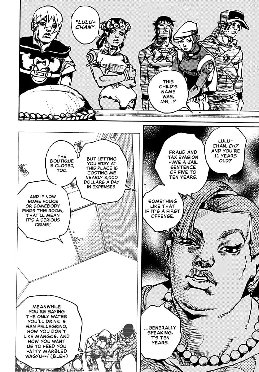 JoJo Bizarre Adventure Part 9: The JoJoLands, chapter 21, page 13