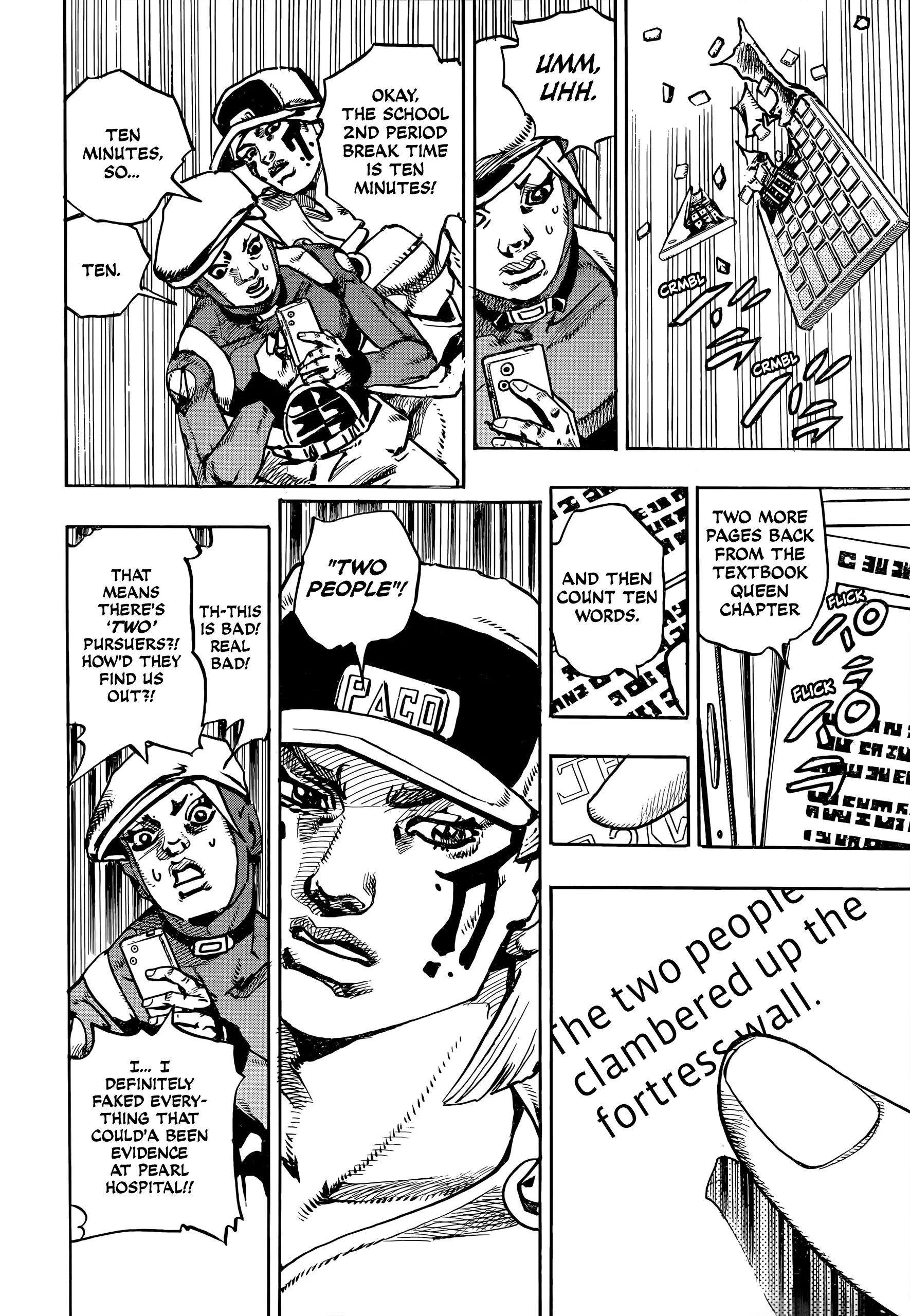 JoJo Bizarre Adventure Part 9: The JoJoLands, chapter 22, page 35
