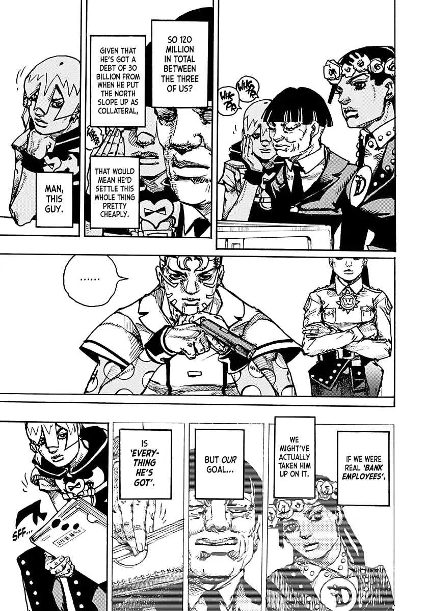 JoJo Bizarre Adventure Part 9: The JoJoLands, chapter 23, page 27