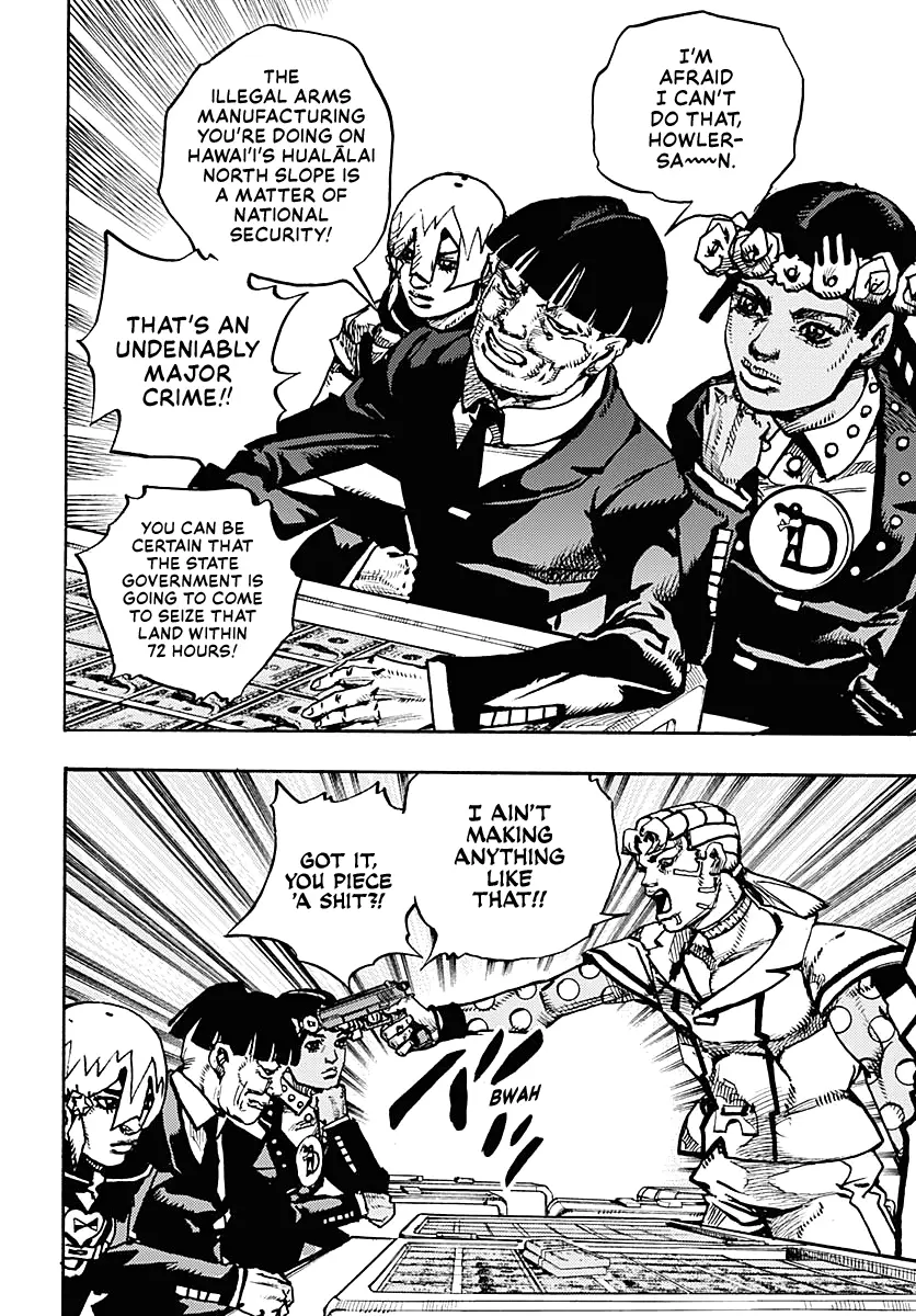 JoJo Bizarre Adventure Part 9: The JoJoLands, chapter 23, page 28
