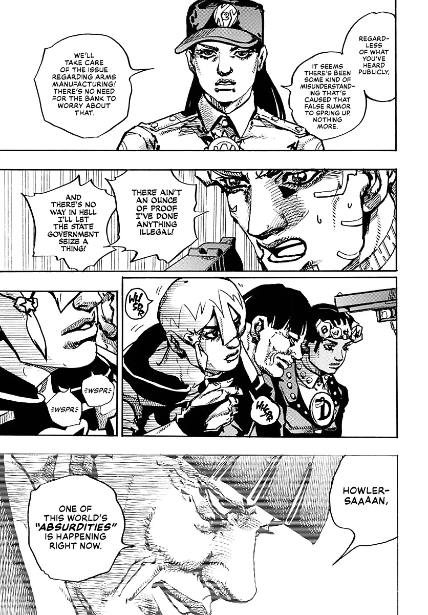 JoJo Bizarre Adventure Part 9: The JoJoLands, chapter 23, page 29