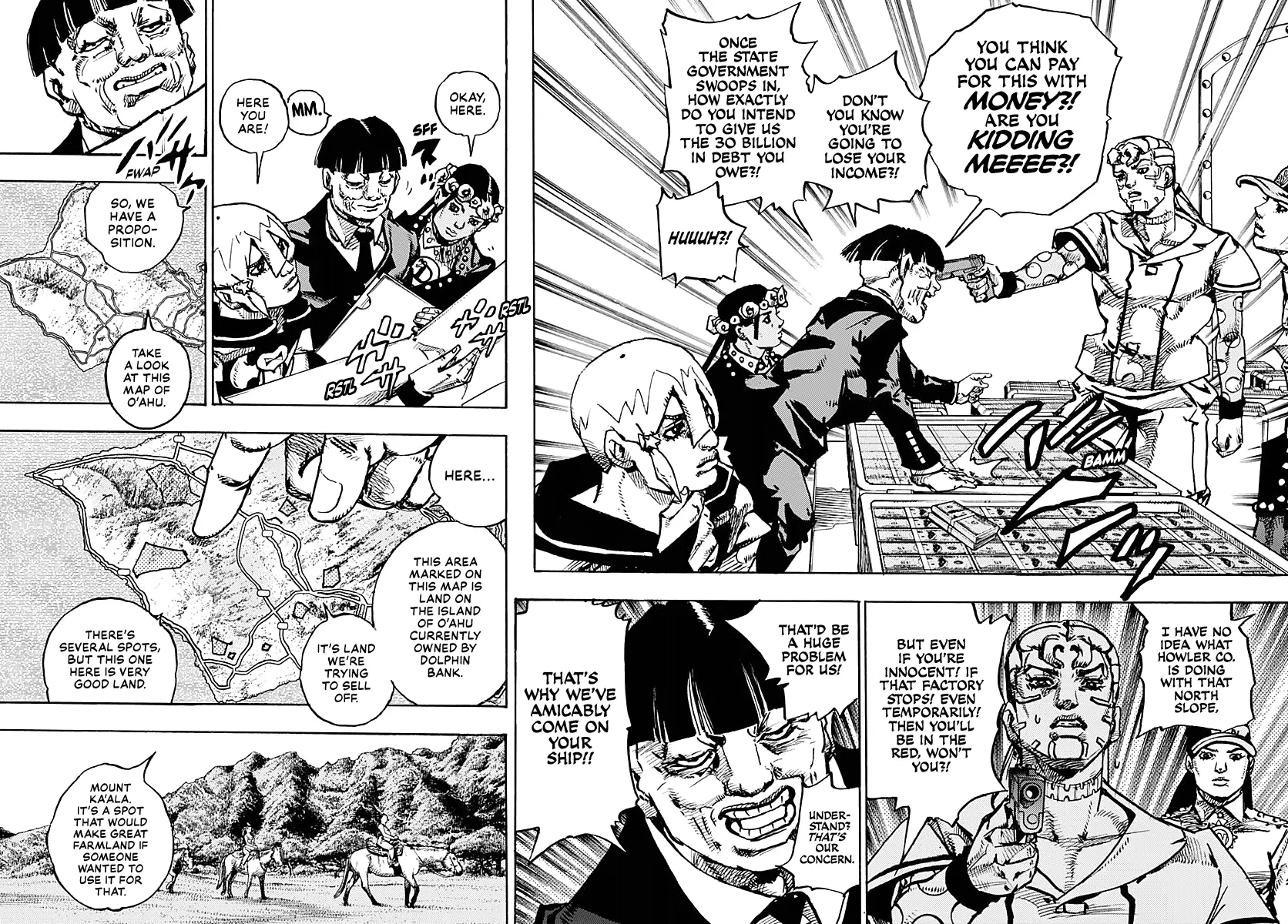 JoJo Bizarre Adventure Part 9: The JoJoLands, chapter 23, page 30