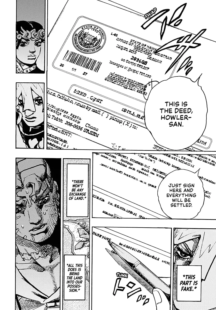 JoJo Bizarre Adventure Part 9: The JoJoLands, chapter 23, page 33
