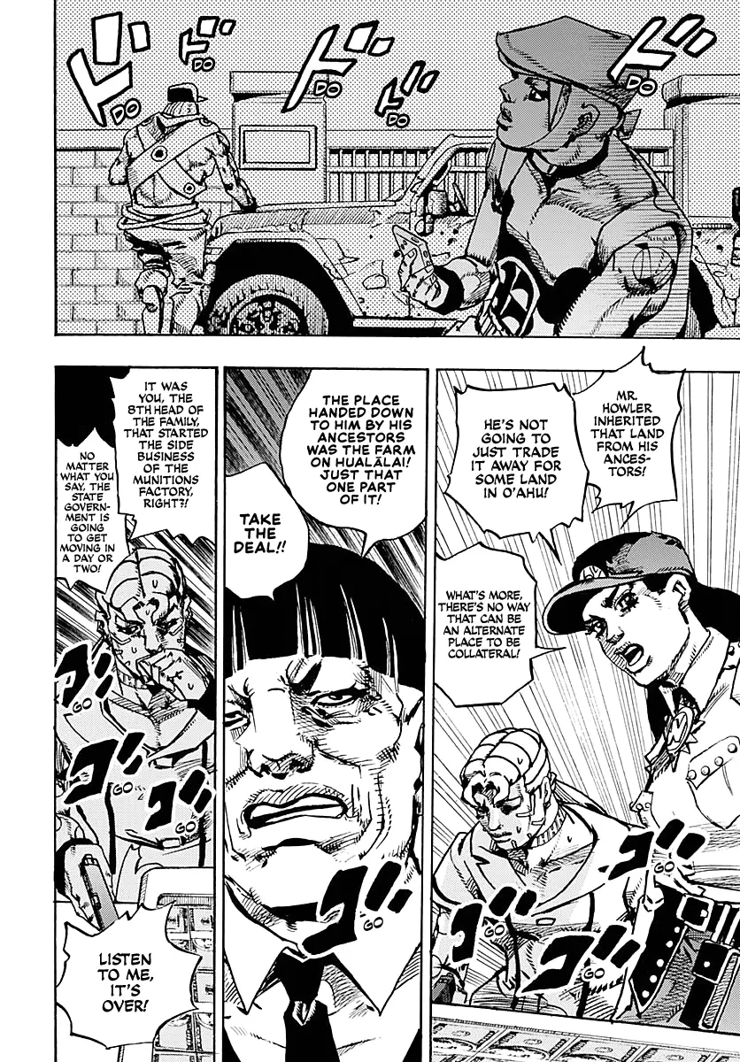 JoJo Bizarre Adventure Part 9: The JoJoLands, chapter 23, page 35