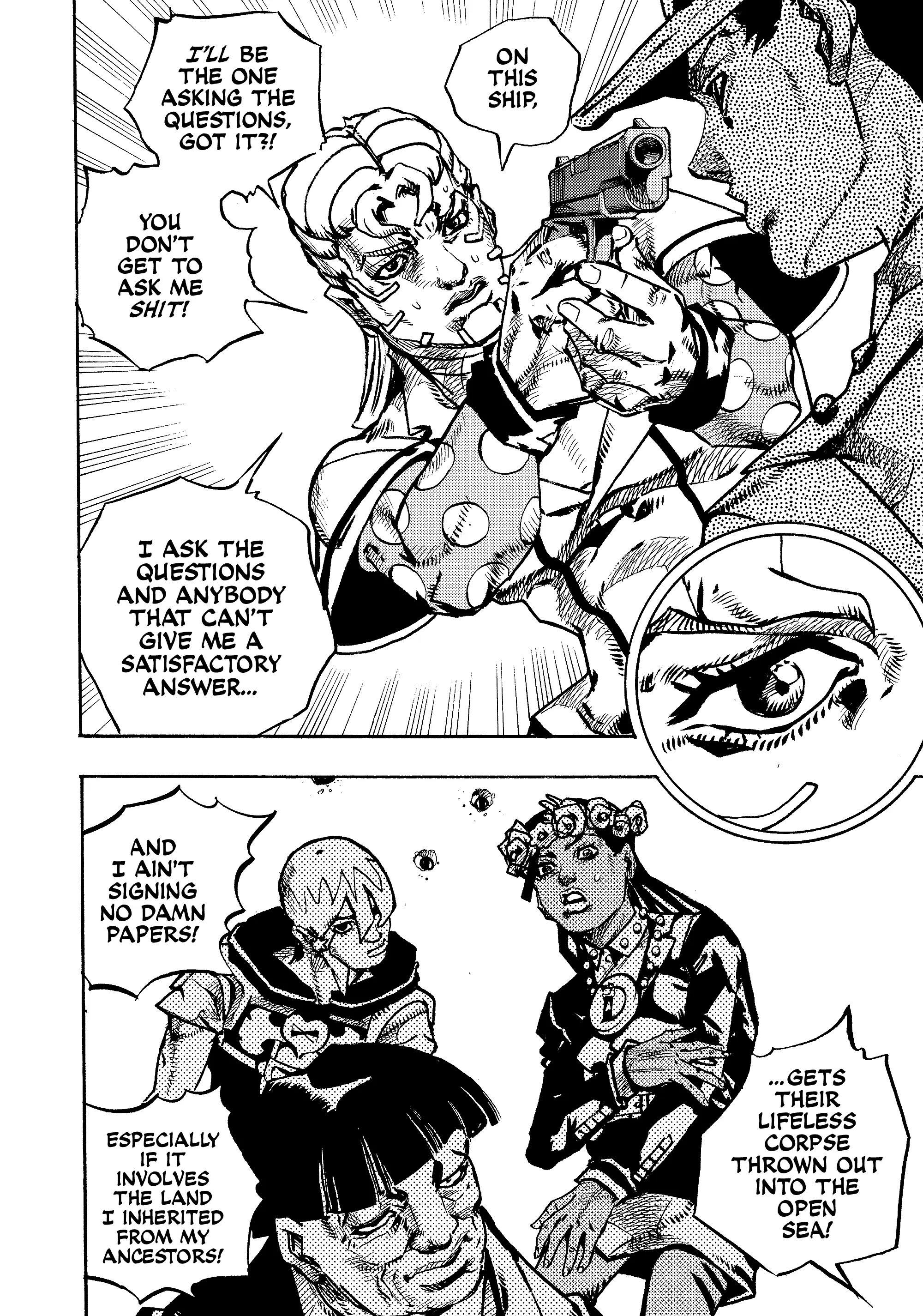 JoJo Bizarre Adventure Part 9: The JoJoLands, chapter 24, page 6