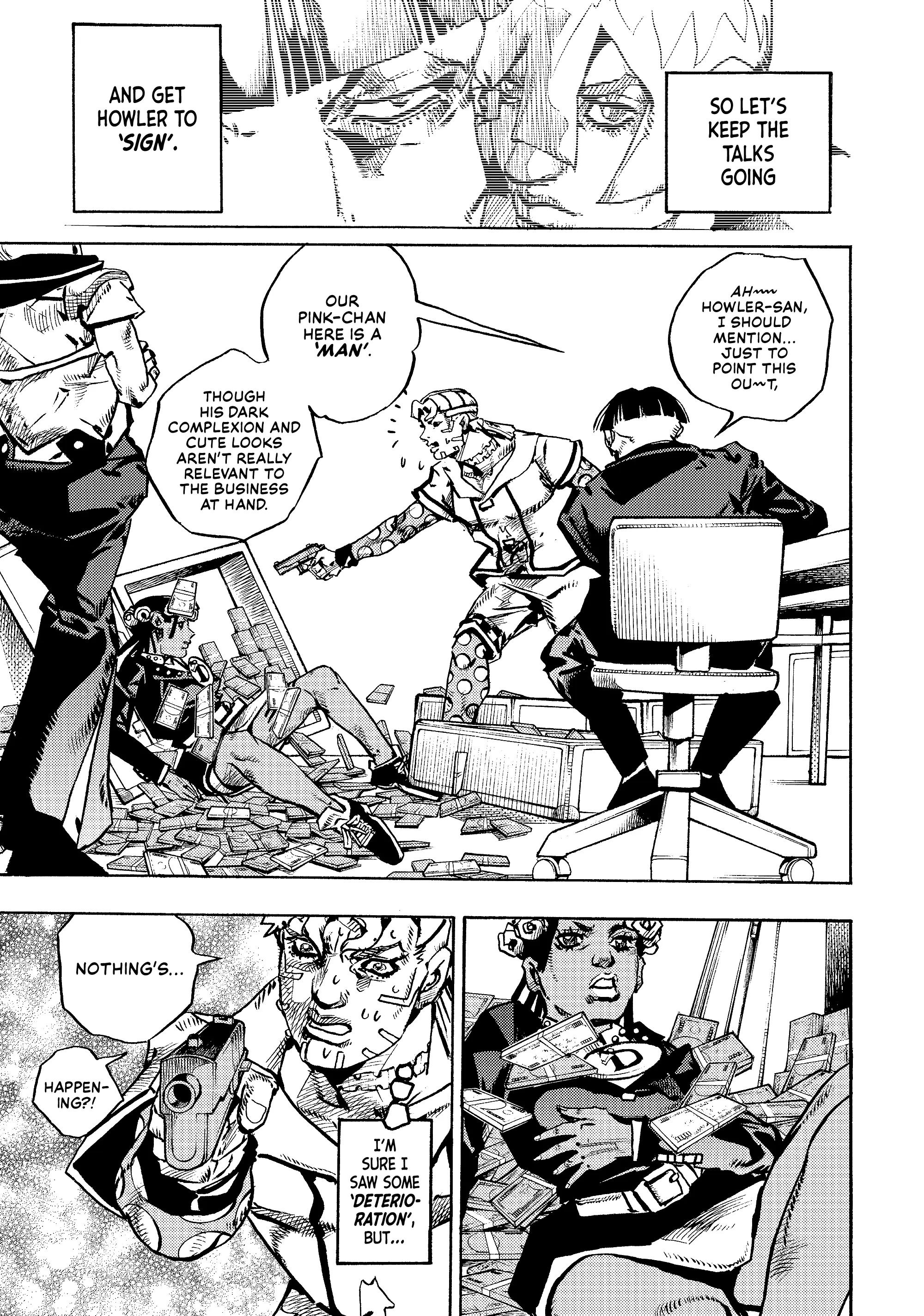 JoJo Bizarre Adventure Part 9: The JoJoLands, chapter 24, page 15