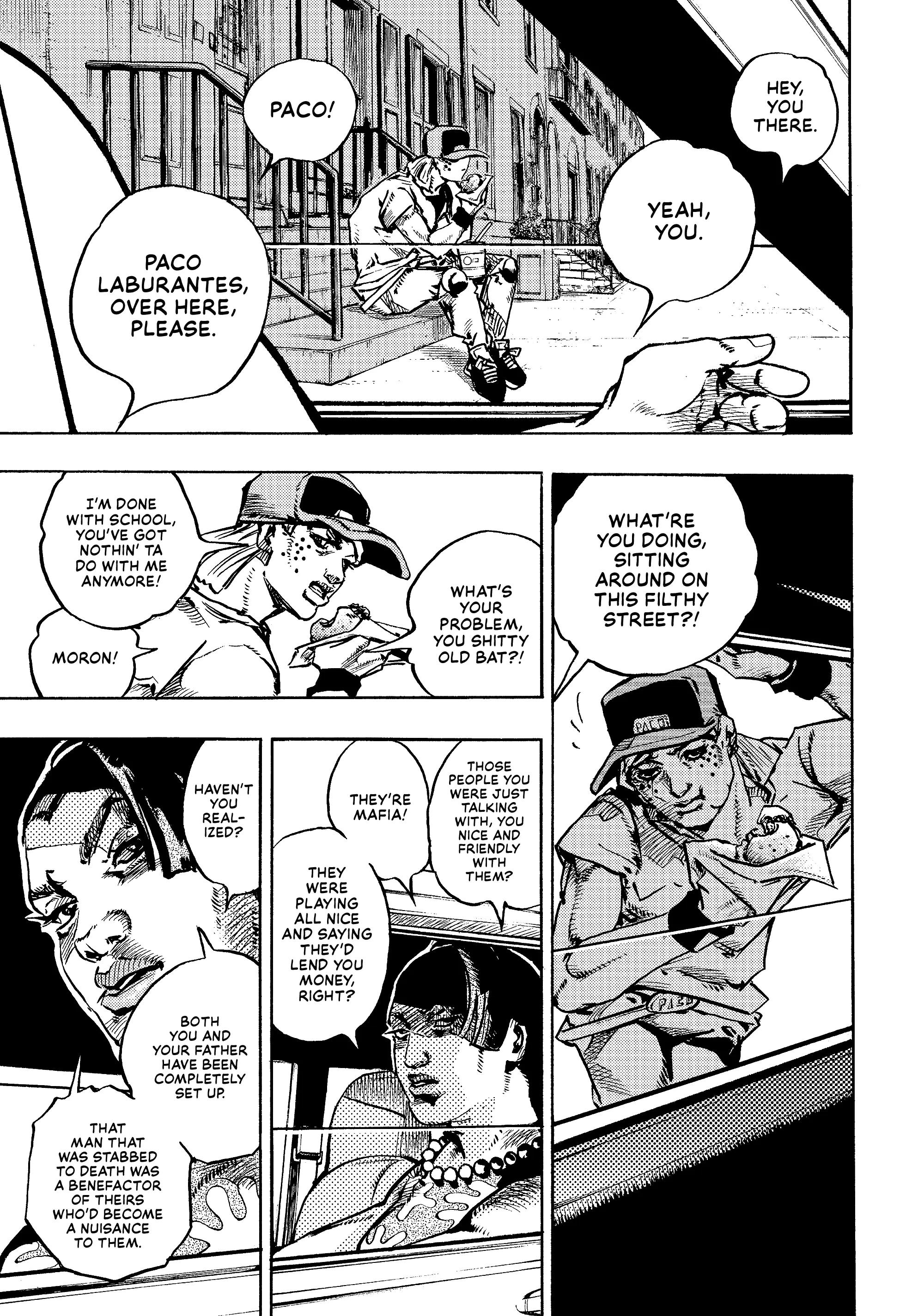 JoJo Bizarre Adventure Part 9: The JoJoLands, chapter 24, page 33