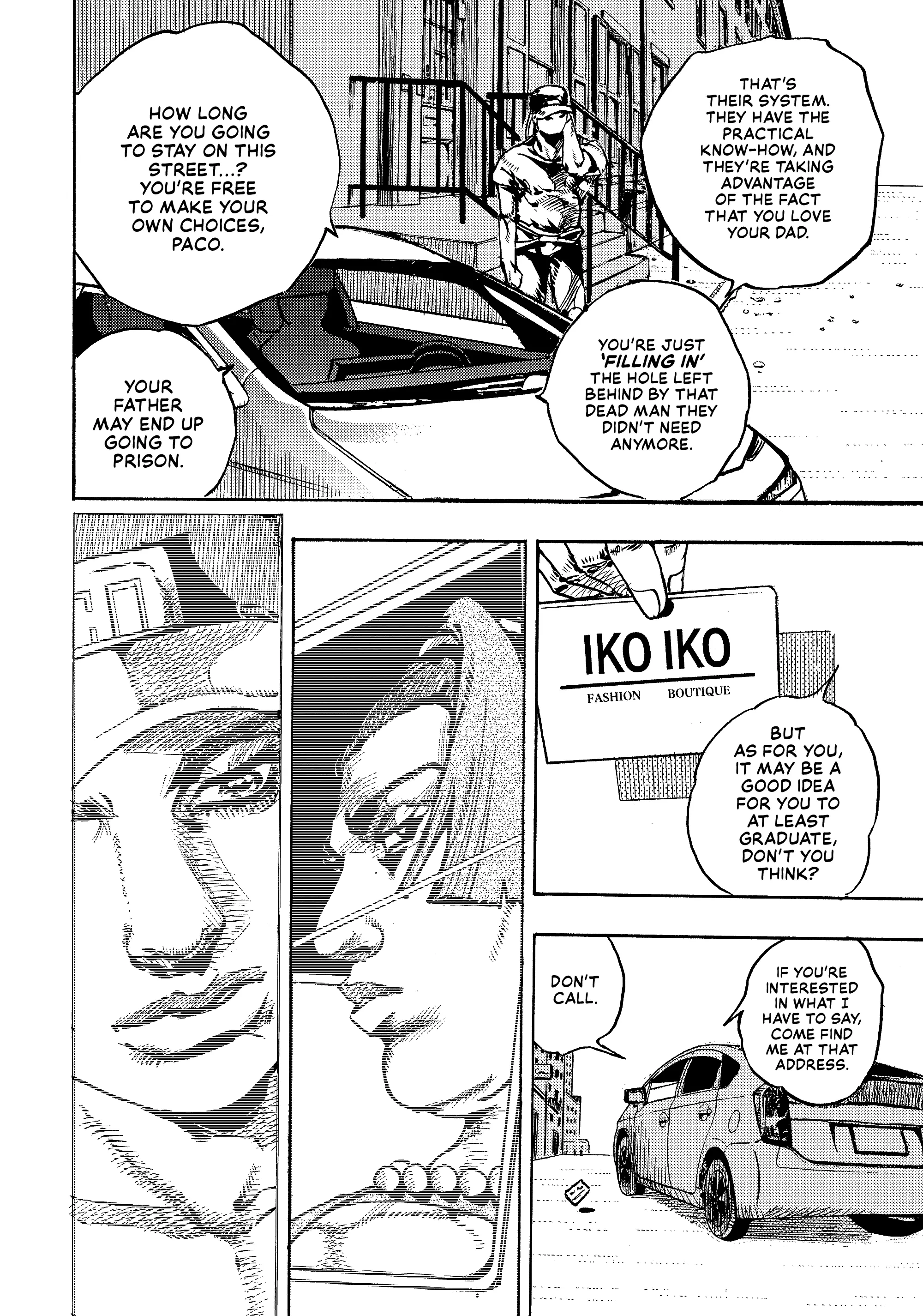 JoJo Bizarre Adventure Part 9: The JoJoLands, chapter 24, page 34