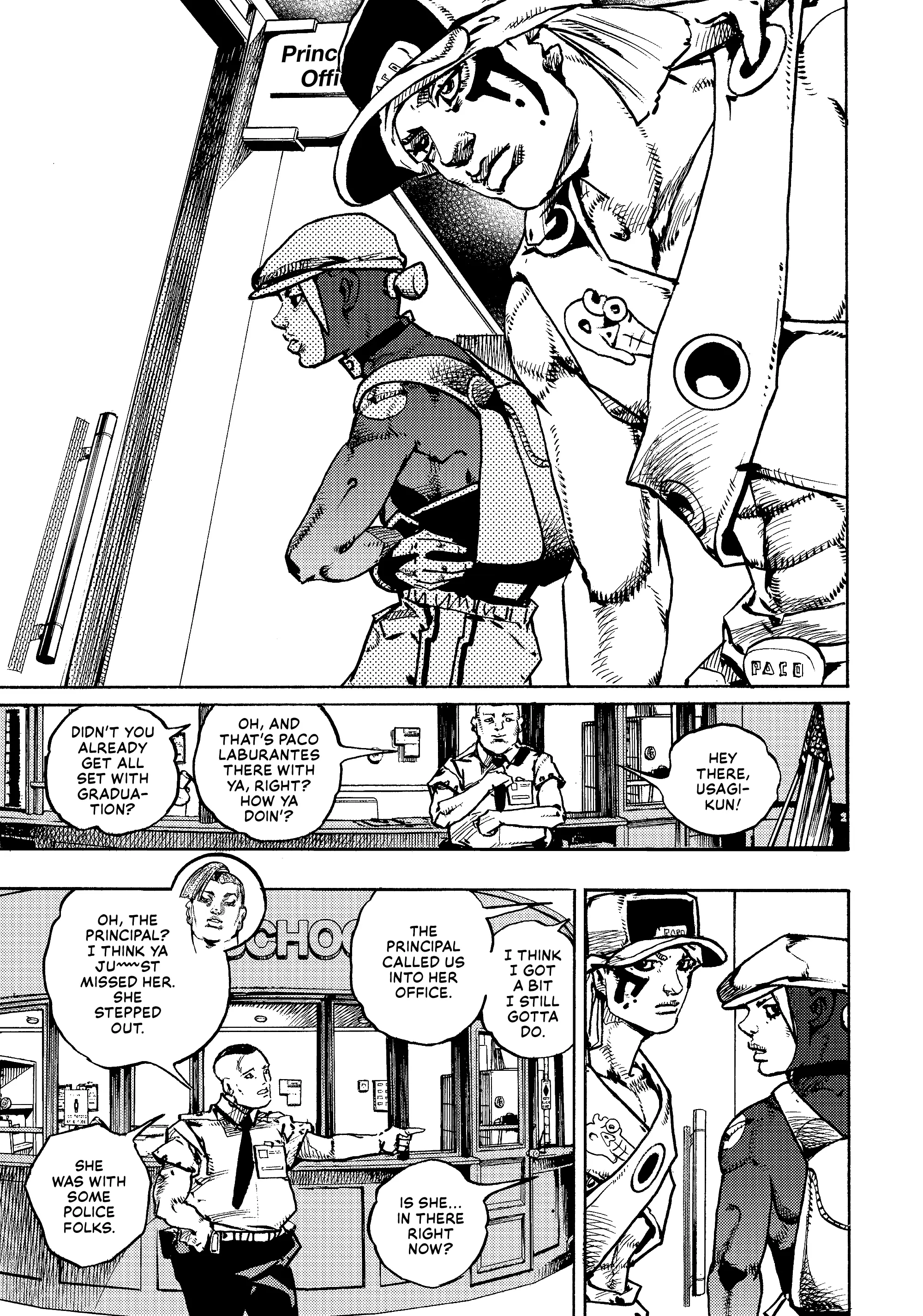 JoJo Bizarre Adventure Part 9: The JoJoLands, chapter 24, page 35