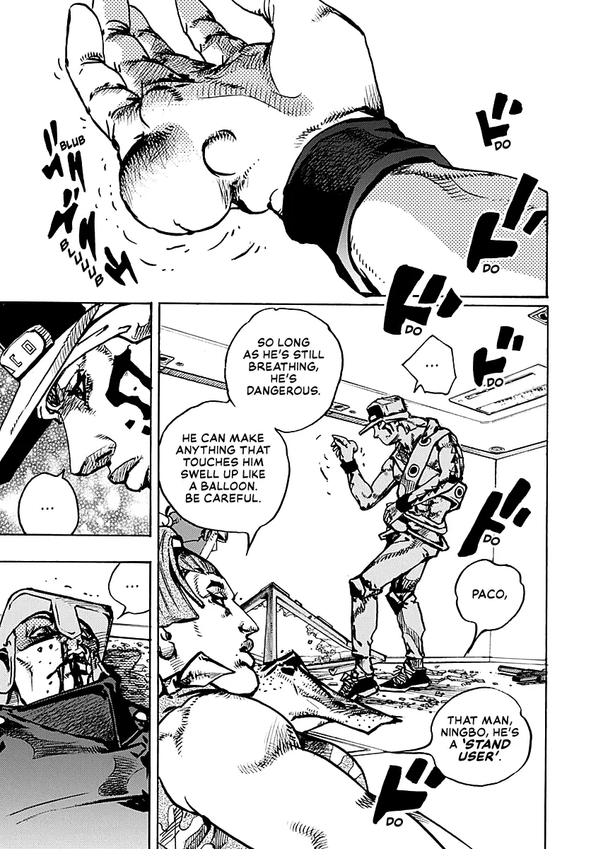 JoJo Bizarre Adventure Part 9: The JoJoLands, chapter 26, page 22