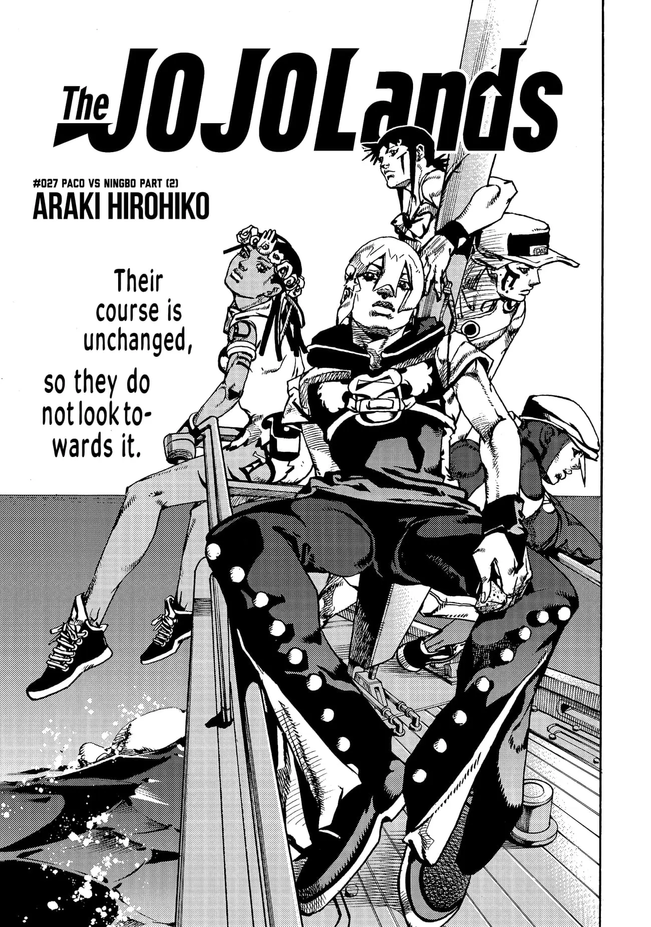 JoJo Bizarre Adventure Part 9: The JoJoLands, chapter 27, page 2