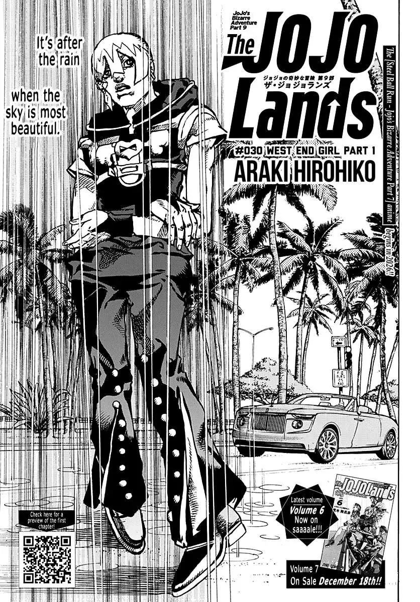 JoJo Bizarre Adventure Part 9: The JoJoLands, chapter 30, page 1