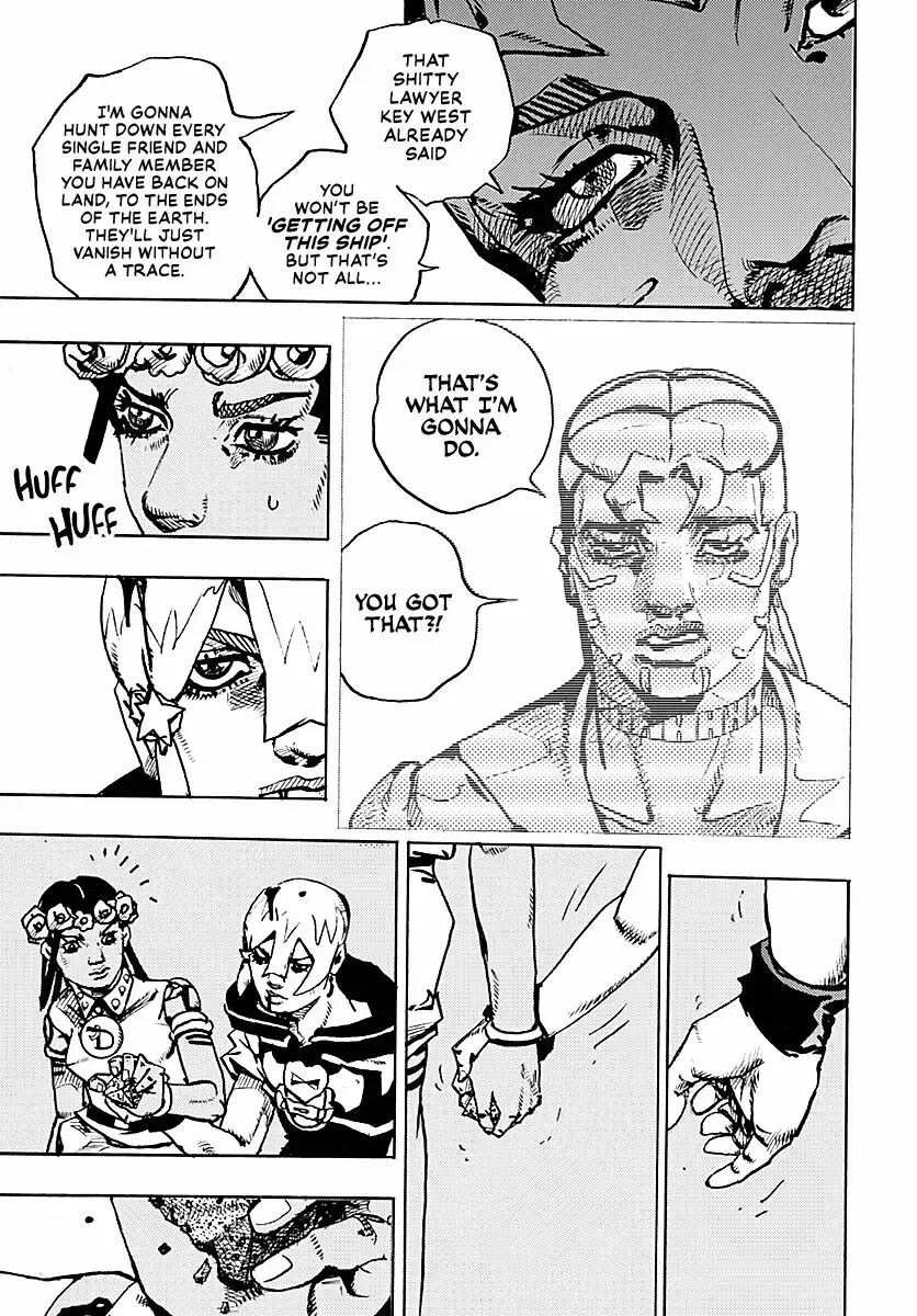 JoJo Bizarre Adventure Part 9: The JoJoLands, chapter 31, page 29