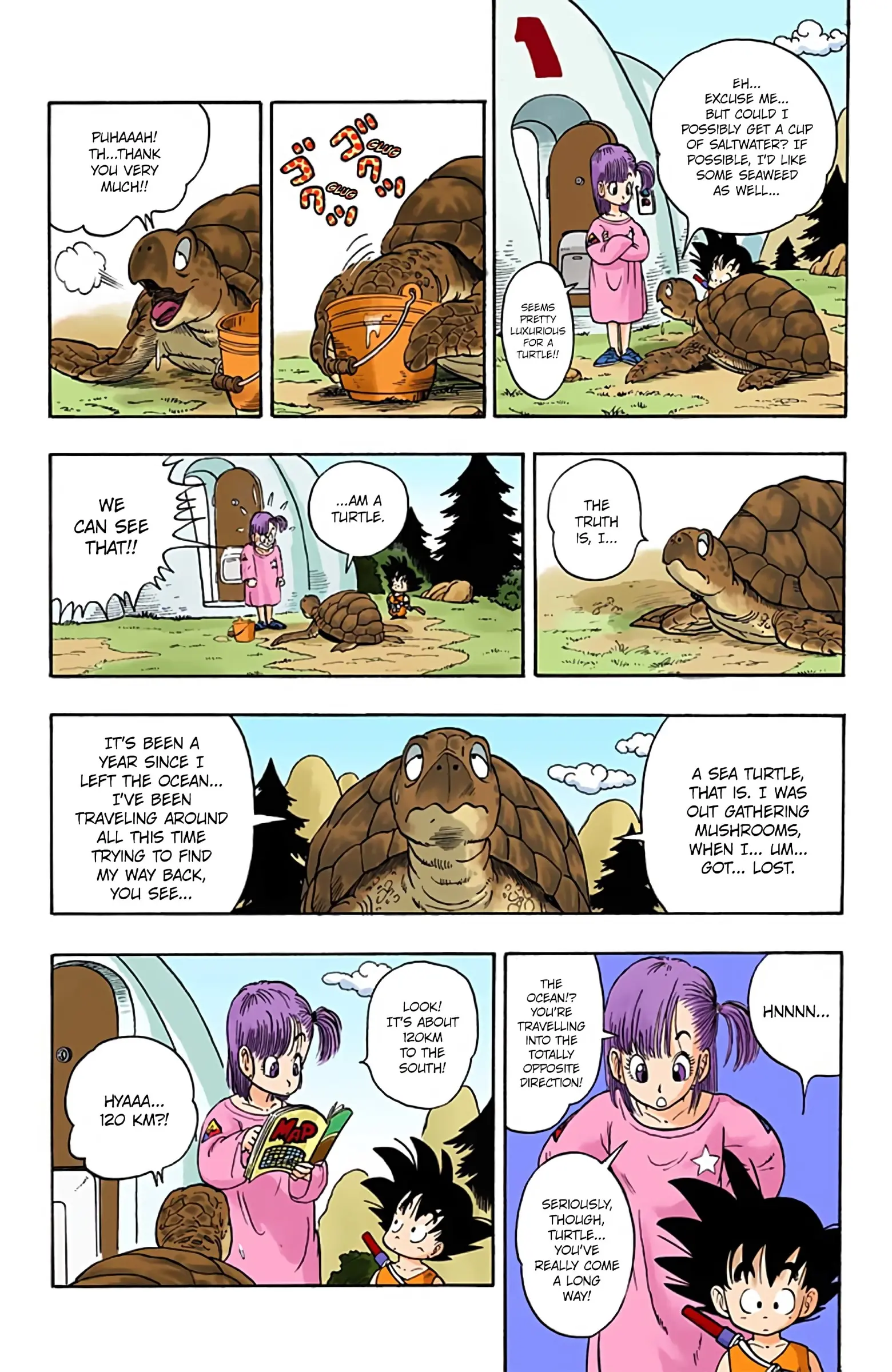 Dragon Ball Colored Manga, chapter 3, page 6