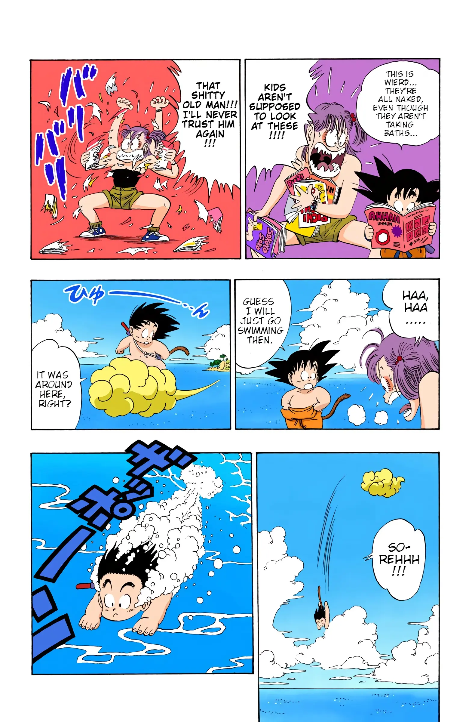 Dragon Ball Colored Manga, chapter 70, page 8